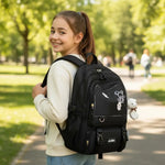 Sac à dos scolaire fille 32L, imperméable et robuste – École primaire & Collège - Vignette | Sacs pour tous