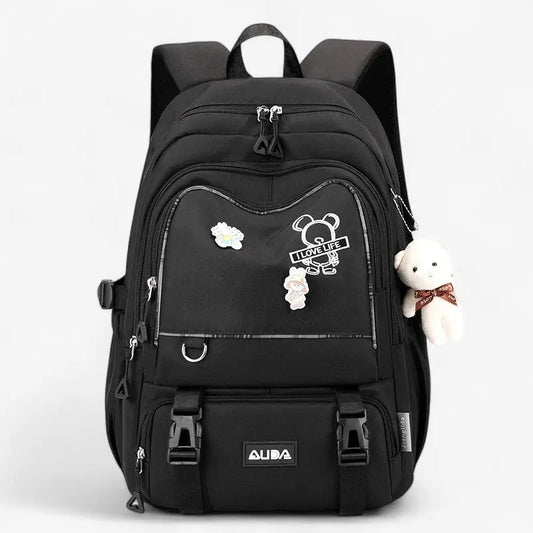 Sac à dos scolaire fille 32L, imperméable et robuste – École primaire & Collège