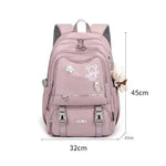 Sac à dos scolaire fille 32L, imperméable et robuste – École primaire & Collège - Vignette | Sacs pour tous