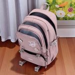 Sac à dos scolaire fille 32L, imperméable et robuste – École primaire & Collège - Vignette | Sacs pour tous