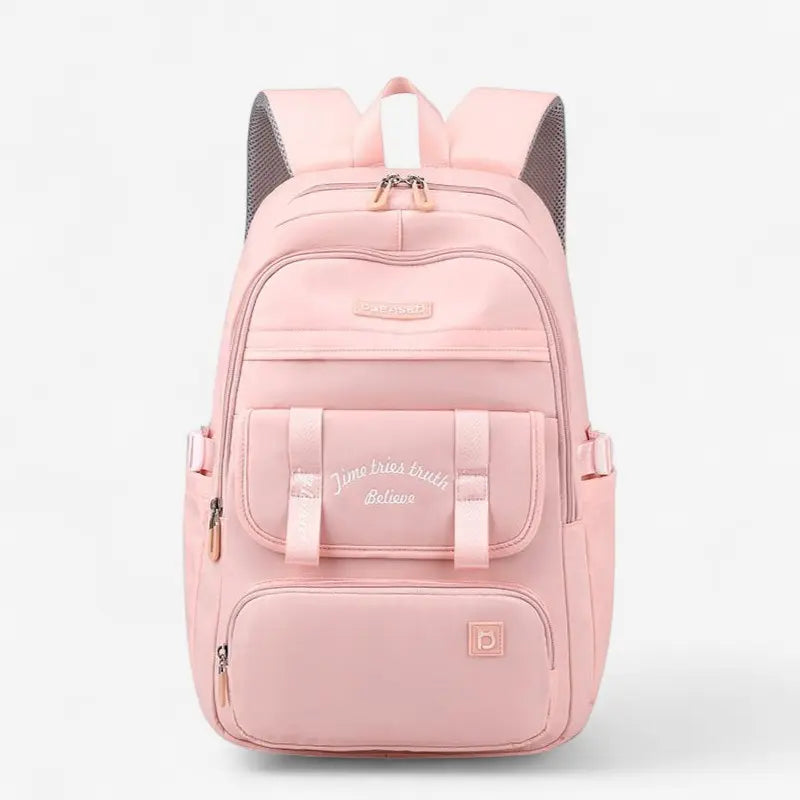 Sac à dos ultra léger fille rose grande capacité