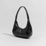Sac à main croissant femme – Design minimaliste noir ou argenté - Vignette | Sacs pour tous