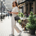 Sac à main matelassé noir – Chic, compact et moderne - Vignette | Sacs pour tous