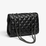Sac à main matelassé noir femme compact - Vignette | Sacs pour tous