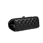 Sac à main matelassé noir – Chic, compact et moderne - Vignette | Sacs pour tous