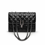 Sac à main matelassé noir – Chic, compact et moderne - Vignette | Sacs pour tous