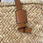 Sac à main paille tressée bohème – Élégant & naturel - Vignette | Sacs pour tous