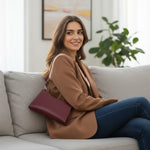 Sac baguette cuir femme – format épaule élégant - Vignette | Sacs pour tous