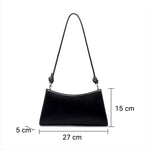 Sac baguette cuir femme – format épaule élégant - Vignette | Sacs pour tous