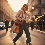 Sac baguette cuir véritable femme vintage élégant - Vignette | Sacs pour tous
