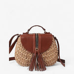 Sac à bandoulière bohème en paille – Élégance tressée et style naturel - Vignette | Sacs pour tous