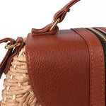 Sac à bandoulière bohème en paille – Élégance tressée et style naturel - Vignette | Sacs pour tous