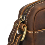 Sac bandoulière en cuir de vachette – compact et élégant - Vignette | Sacs pour tous