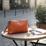 Sac à bandoulière femme cuir véritable compact - Vignette | Sacs pour tous