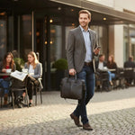 Sac à bandoulière cuir homme 14 pouces – élégant et pratique - Vignette | Sacs pour tous