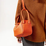 Sac bandoulière femme en cuir de vachette à grande ouverture - Vignette | Sacs pour tous