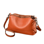 Sac à bandoulière femme cuir véritable – Élégant et pratique - Vignette | Sacs pour tous