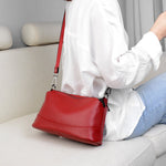 Sac à bandoulière femme cuir véritable – Élégant et pratique - Vignette | Sacs pour tous