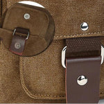 Sac bandoulière vintage en toile – style rétro et robuste - Vignette | Sacs pour tous