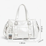 Sac cabas blanc – Bandoulière amovible - Vignette | Sacs pour tous
