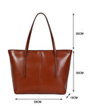 Sac cabas porté épaule – Cuir de vachette - Vignette | Sacs pour tous