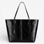 Sac cabas porté épaule – Cuir de vachette - Vignette | Sacs pour tous