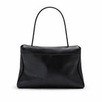 Sac cabas cuir pleine fleur noir femme avec rabat - Vignette | Sacs pour tous