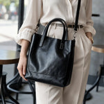 Sac cabas femme en cuir de vachette - Vignette | Sacs pour tous