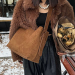 Sac cabas femme en daim – souple, élégant et durable - Vignette | Sacs pour tous