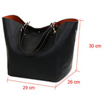 Sac cabas femme porté épaule cuir végétalien - Vignette | Sacs pour tous