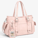 Sac cabas rose – Bandoulière amovible - Vignette | Sacs pour tous