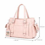 Sac cabas rose – Bandoulière amovible - Vignette | Sacs pour tous