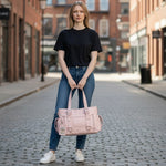 Sac cabas rose – Bandoulière amovible - Vignette | Sacs pour tous