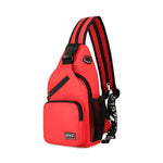 Sac convertible noir, rouge ou blanc – compact et modulable - Vignette | Sacs pour tous