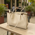 Sac cabas femme en cuir véritable – Élégance au quotidien - Vignette | Sacs pour tous