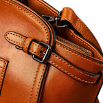 Sac cabas en cuir femme – élégant, structuré et porté bandoulière - Vignette | Sacs pour tous