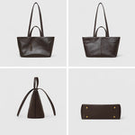 Sac en cuir véritable femme – Élégance et capacité au quotidien - Vignette | Sacs pour tous