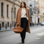 Sac cabas en cuir femme – élégant, structuré et porté bandoulière - Vignette | Sacs pour tous