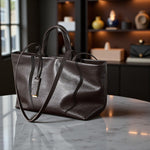 Sac en cuir véritable femme – Élégance et capacité au quotidien - Vignette | Sacs pour tous