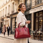 Sac cabas en cuir pour femme avec bandoulière - Vignette | Sacs pour tous