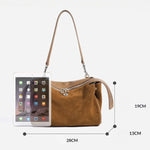 Sac porté épaule cuir suédé femme - Vignette | Sacs pour tous
