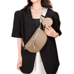 Sac de poitrine femme en cuir souple – bandoulière tendance et pratique - Vignette | Sacs pour tous