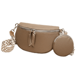 Sac de poitrine femme en cuir souple – bandoulière tendance et pratique - Vignette | Sacs pour tous