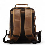 Sac à dos en cuir de vachette pour homme – Élégance vintage et robustesse - Vignette | Sacs pour tous