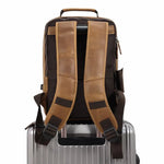 Sac à dos cuir de vachette ordinateur femme & homme - Vignette | Sacs pour tous