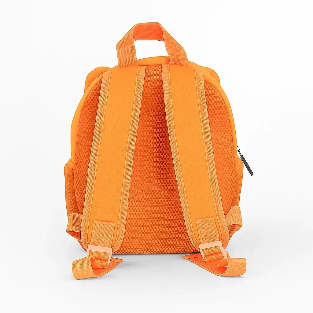 Vue arrière d’un sac à dos enfant avec bretelles rembourrées