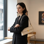 Sac épaule cuir femme – style baguette élégant - Vignette | Sacs pour tous