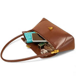 Sac épaule cuir femme – style baguette élégant - Vignette | Sacs pour tous