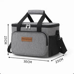 Sac isotherme à bandoulière – grande capacité 15 L - Vignette | Sacs pour tous