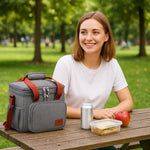 Sac isotherme portable – double compartiment pratique - Vignette | Sacs pour tous